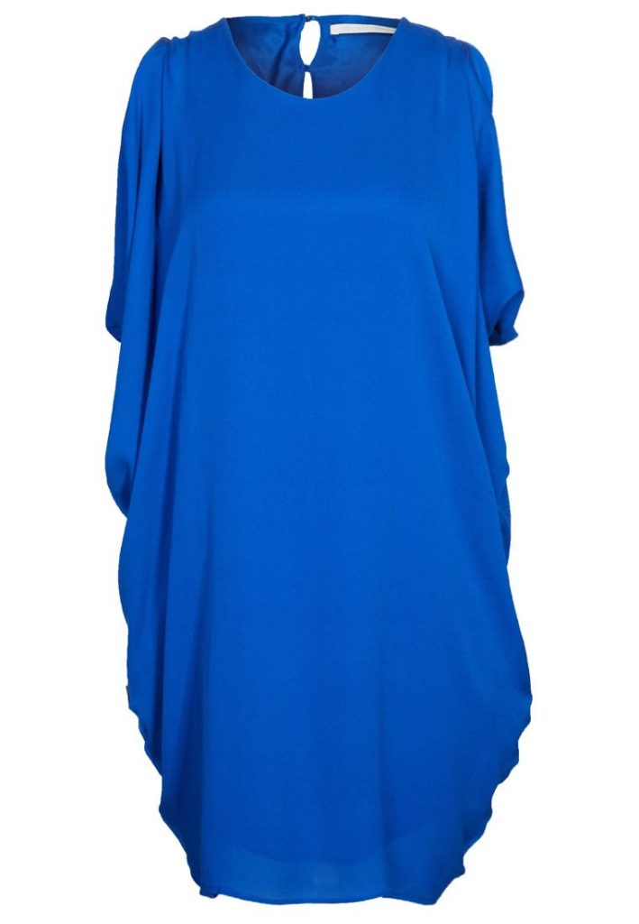 Robe de soiree bleu electrique Isadora