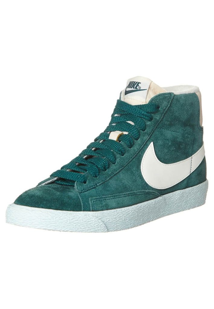 Baskets montantes nike vert emeraude