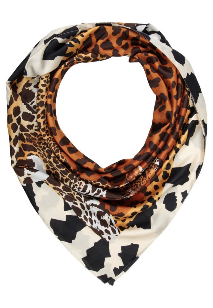 Foulard imprimé animal sauvage Belmondo