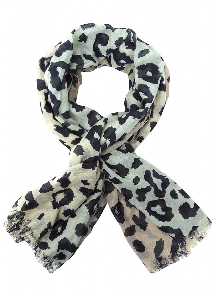 Foulard léopard pas cher