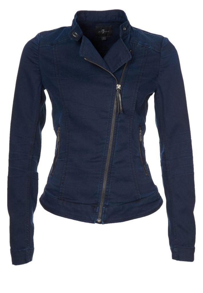 Veste en jean biker 7 For All Mankind