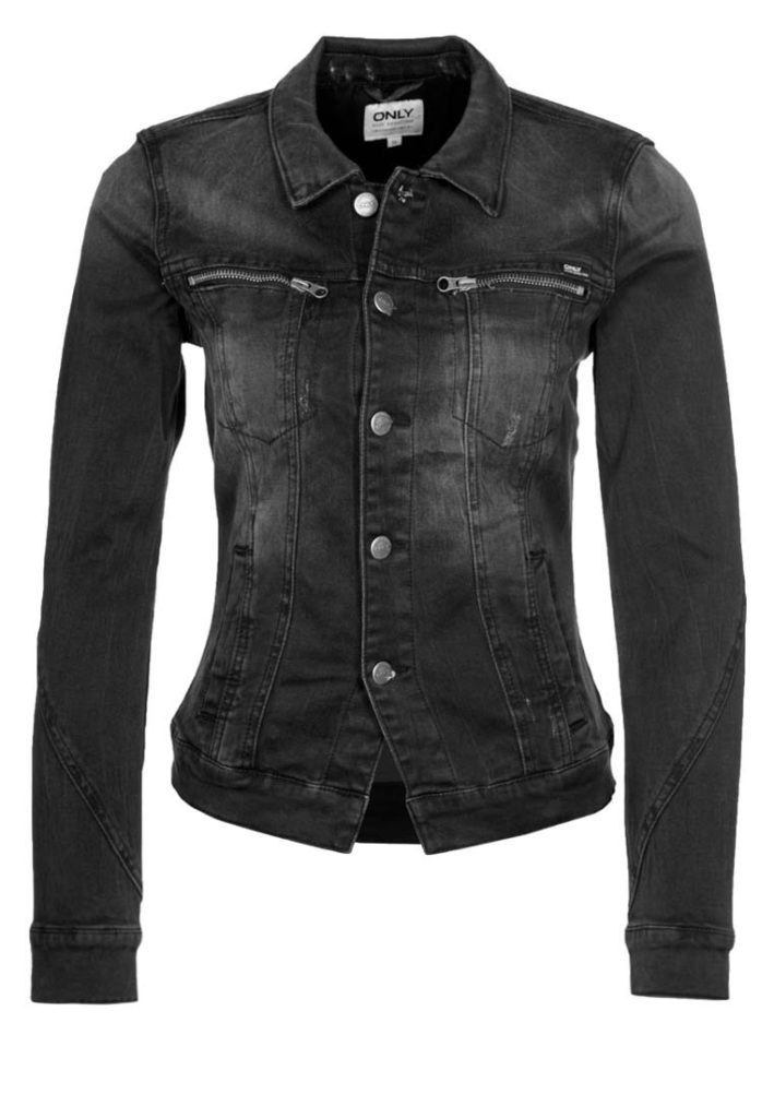 Veste en jean noir Only