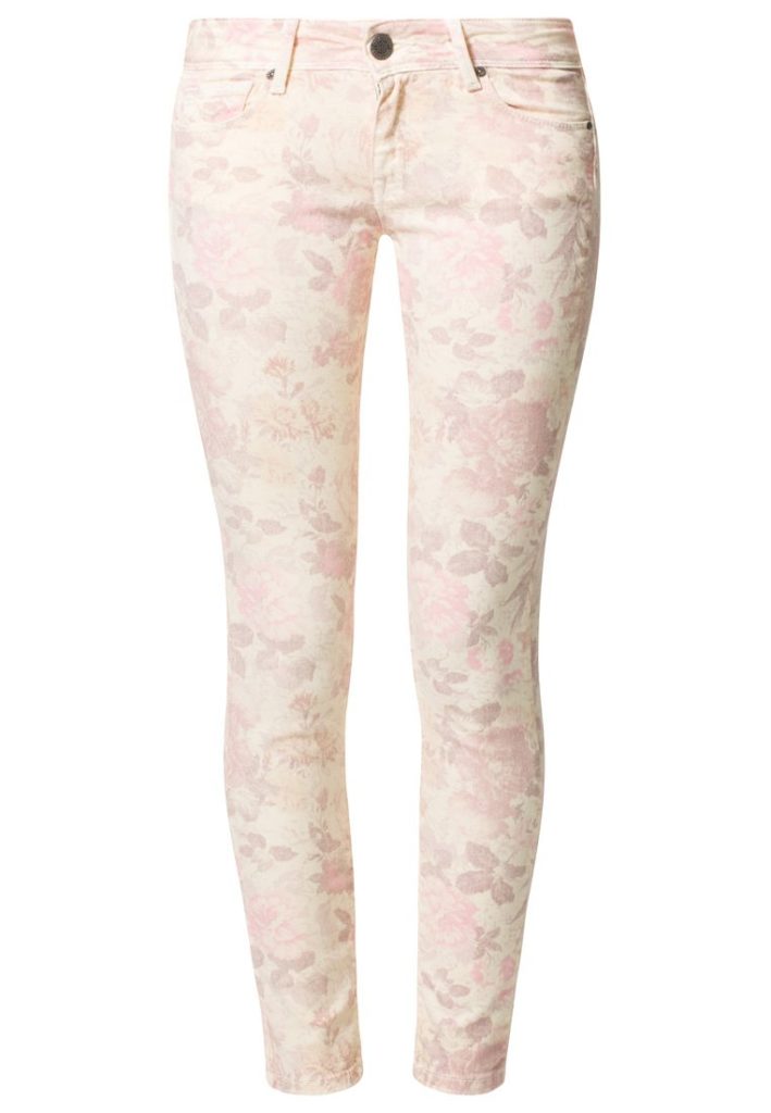 Jean slim Cimarron fleurs