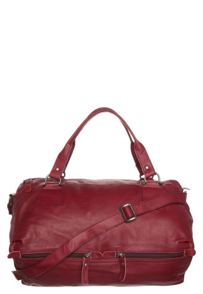 Sac à main en cuir rouge Arizda Bross