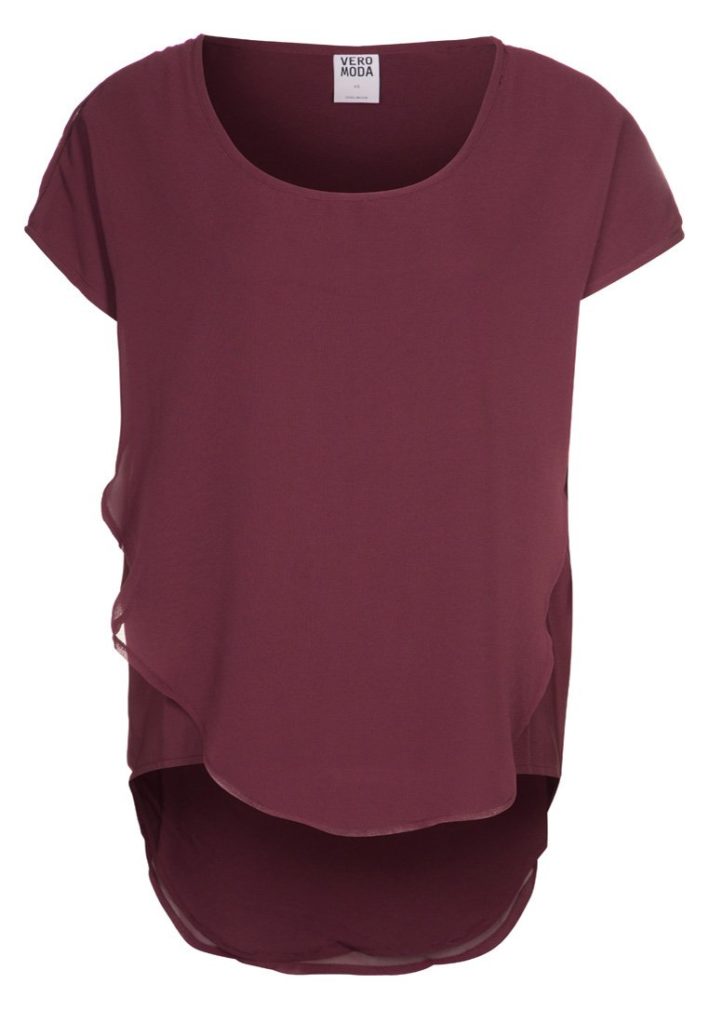 T shirt rouge Vero Moda