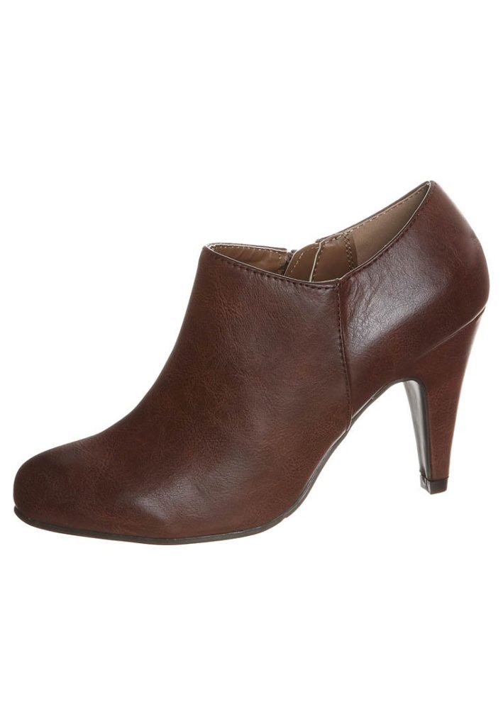 Boots marron talon Anna Field