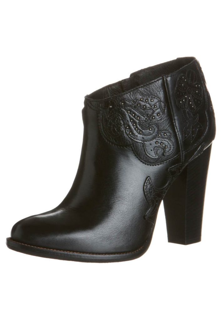 Boots talons noir Diesel