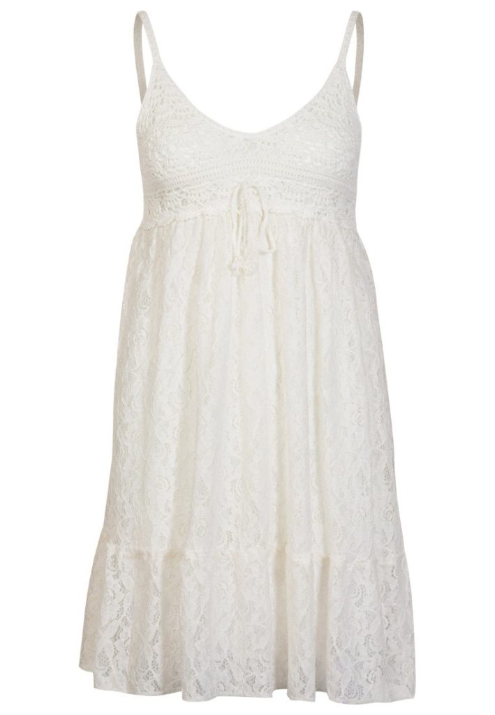 Robe d'été blanche avec dentelle Molly Bracken