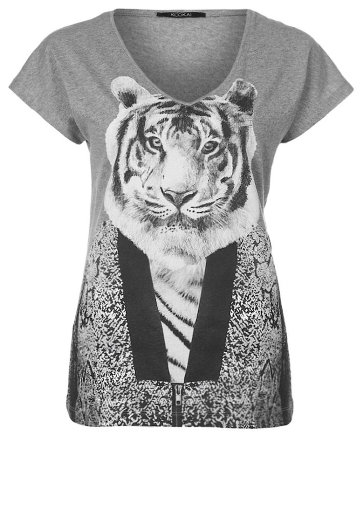 T shirt tigre Jungle Kookai