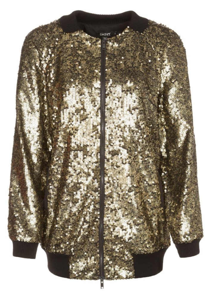 Veste dore sequin or DKNY