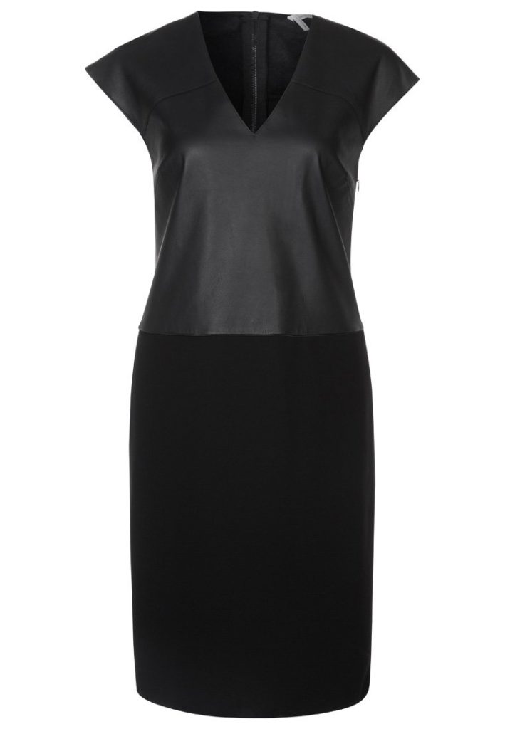 Robe en cuir noir 10 Crosby Derek Lam