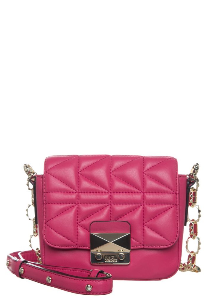 Sac bandoulière Karl Lagerfeld rose