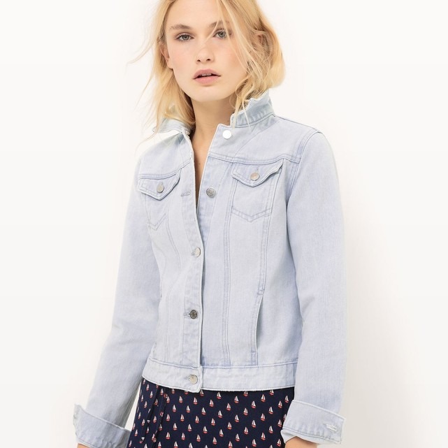 Veste en jean bleached VILA