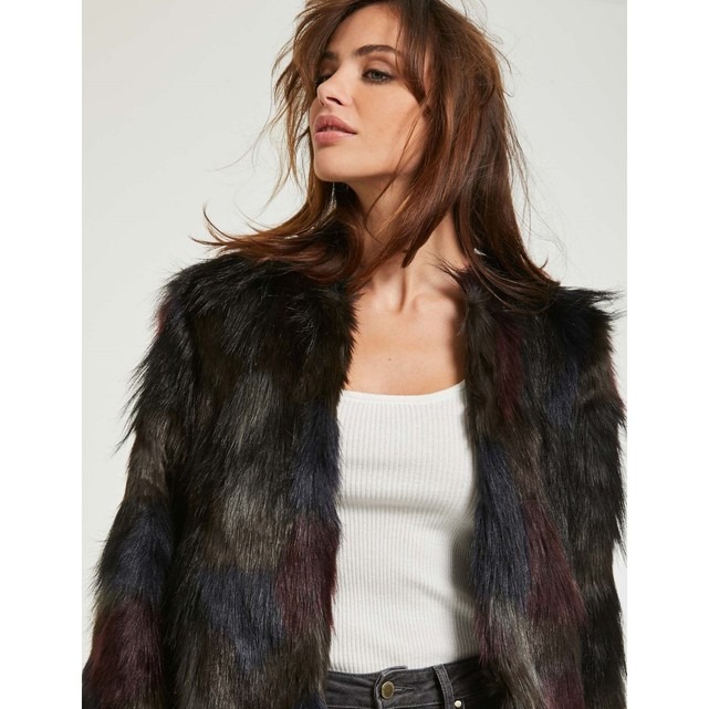 Manteau fausse fourrure Morgan