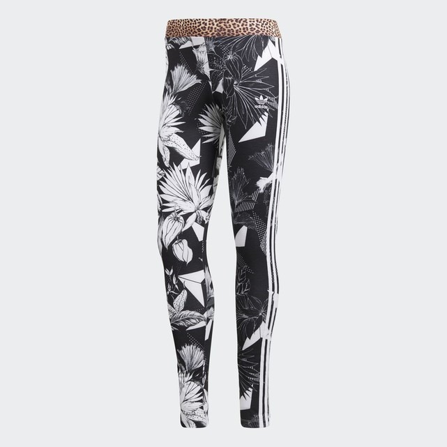 Legging imprimé fleurs Adidas Originals