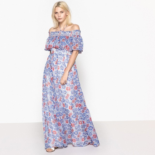 Robe longue fleurs Pepe Jeans