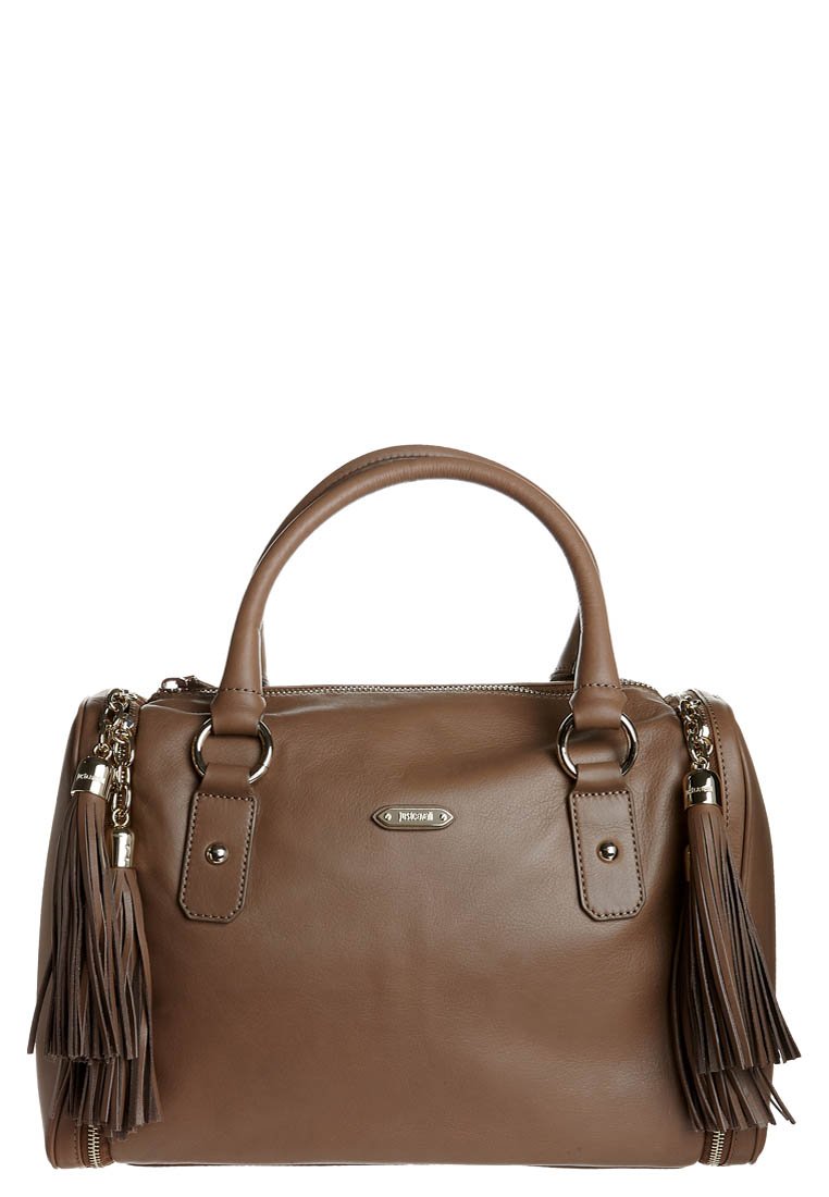 Sac à Main Marron En Cuir Texier - Occasion En Très Bon état - Maroquinerie Classique Et Intemporelle