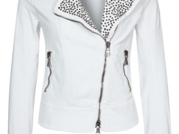 Veste en jean blanc Patrizia Pepe