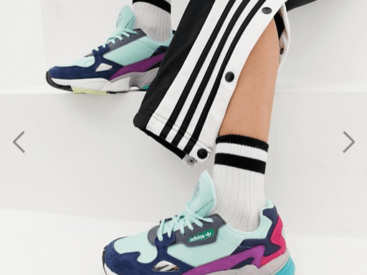 Baskets femme Adidas originals Falcon multicolore