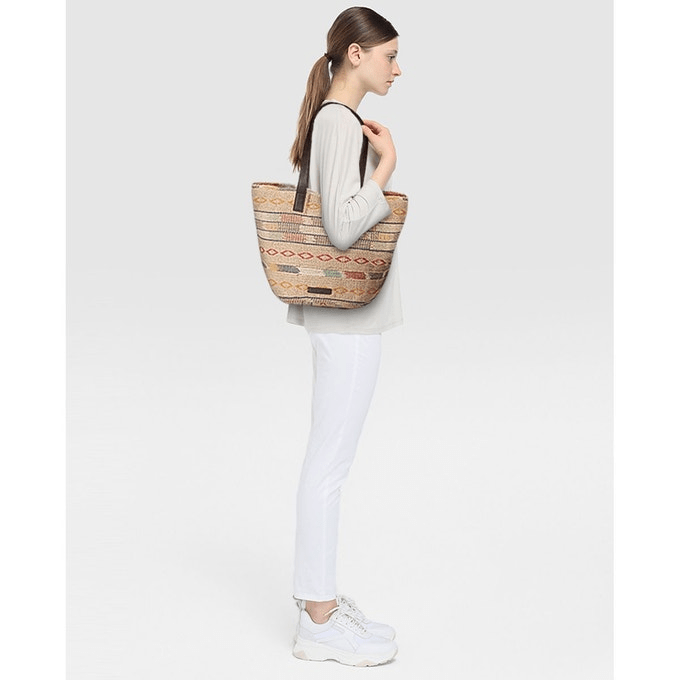 Cabas sac femme jute ethnique