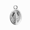 Chaîne fine minimaliste 38 cm avec médaille madone Vierge miraculeuse protection en argent massif 925 – Image 5