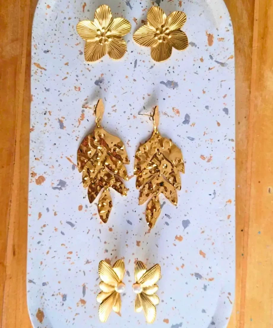 Boucles-oreilles-femmes-tendances-bijoux-acier-inoxydable-dorees-XXL