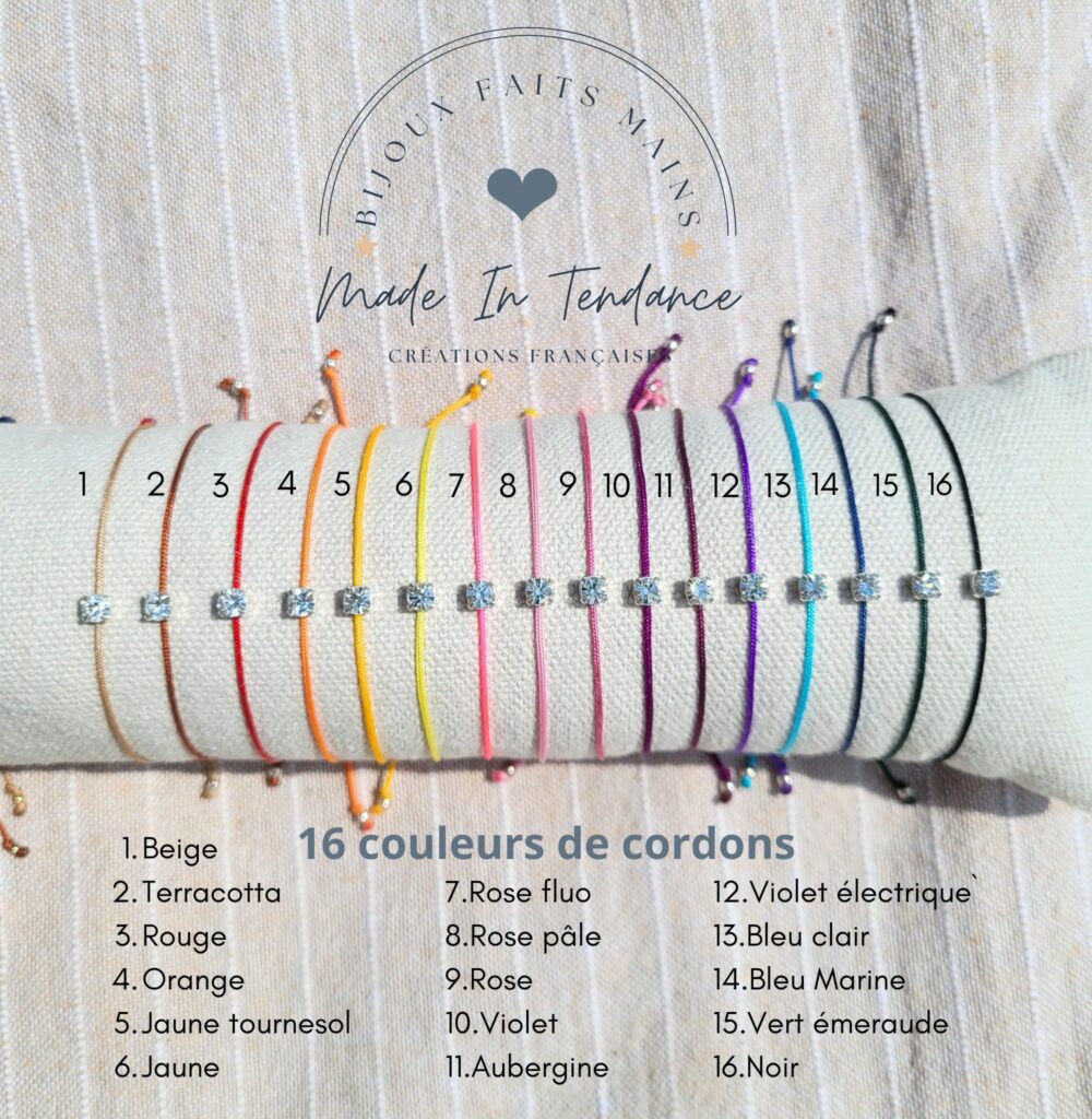 Bracelet fantaisie chic raffiné minimaliste strass argent massif 925